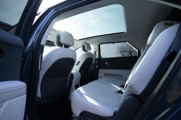 The Back Seat of a Car With the Sunroof Open — A1 CarGlass In Caboolture, QLD