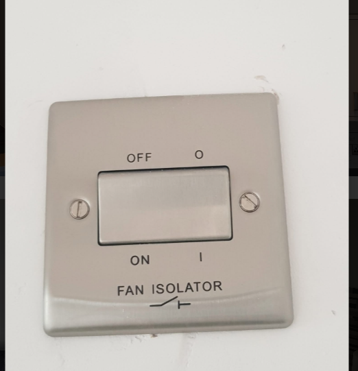 EM Electrical fan isolator