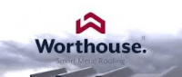 Worthouse logo with a house icon and the tagline