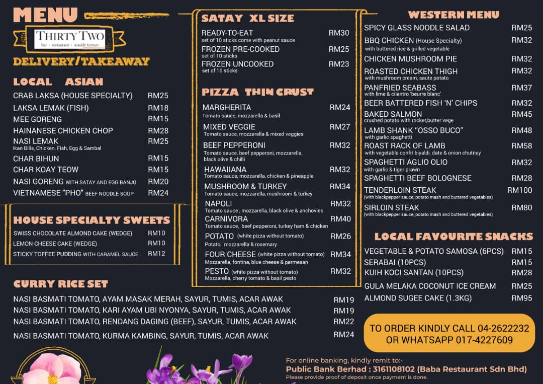 Beach Bar Penang to Beach Blanket Babylon