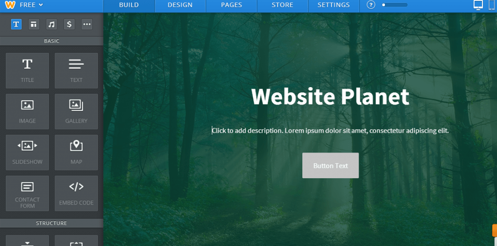 weebly editor