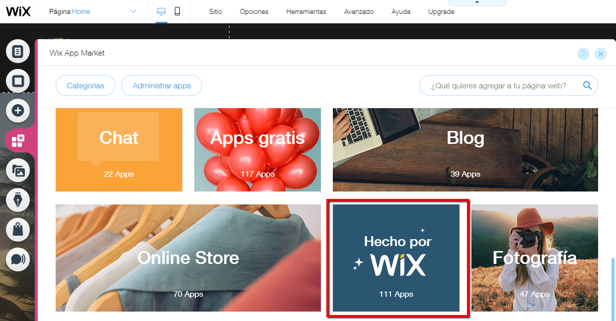 wix app market