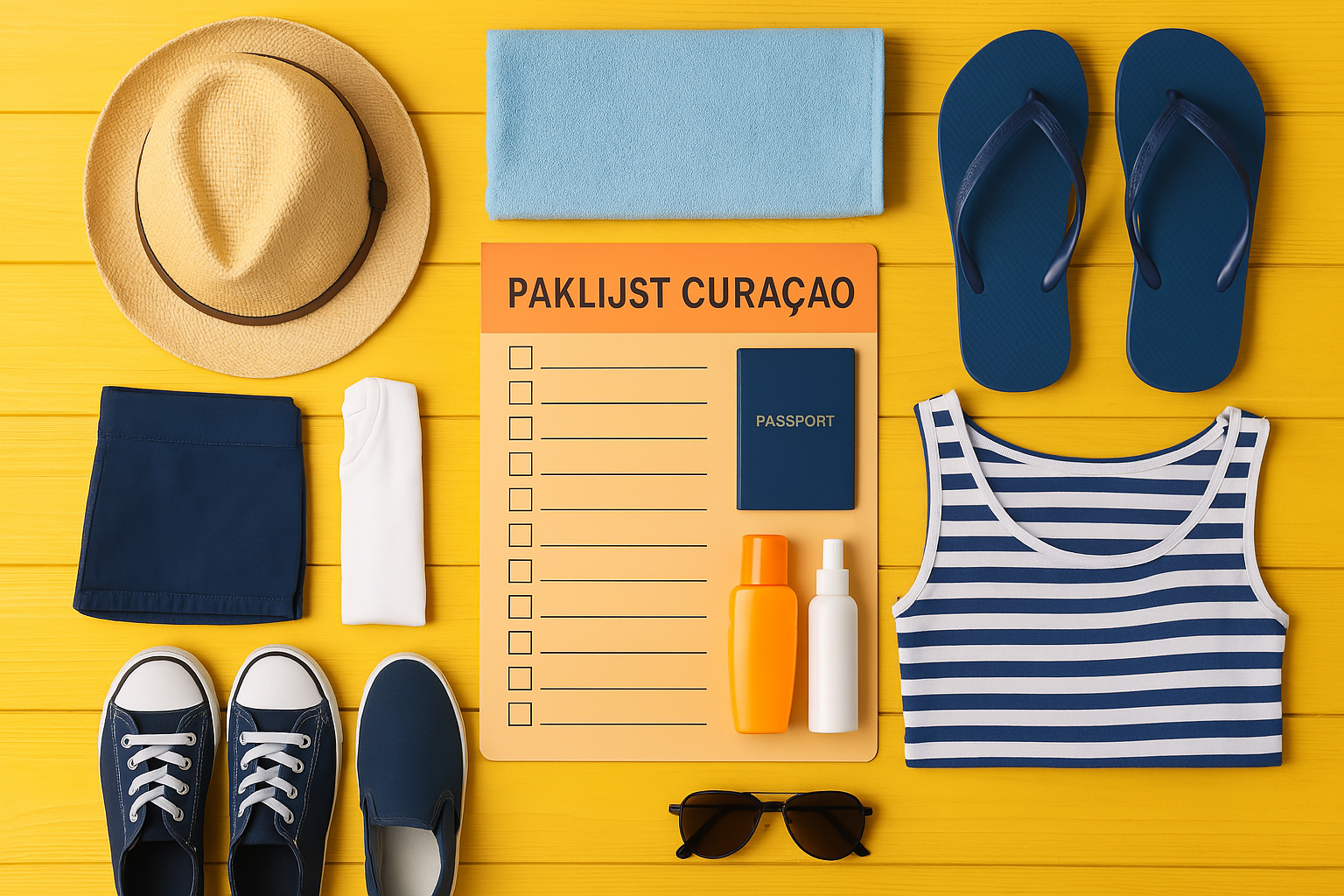 Paklijst Curacao wat neem je mee op vakantie
