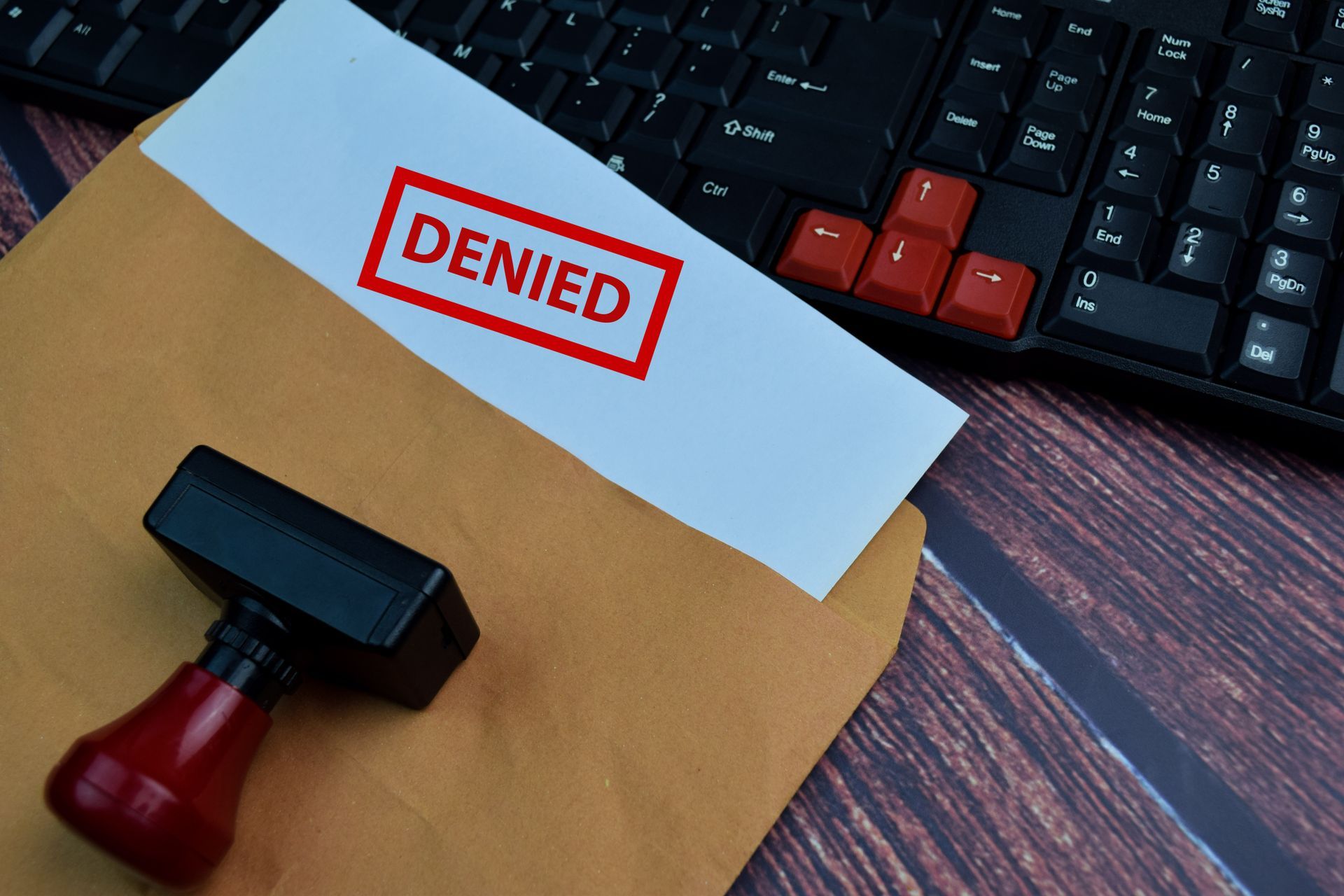A stamped