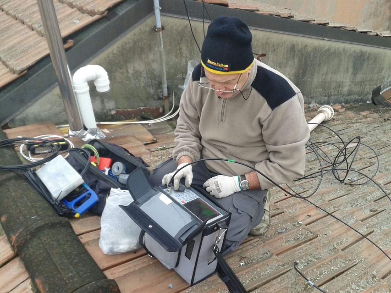 montaggio antenna 1
