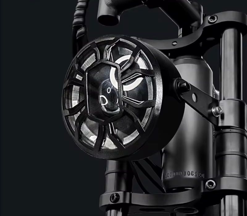Fatbike koplamp Luxery QMwheels V20 V20pro