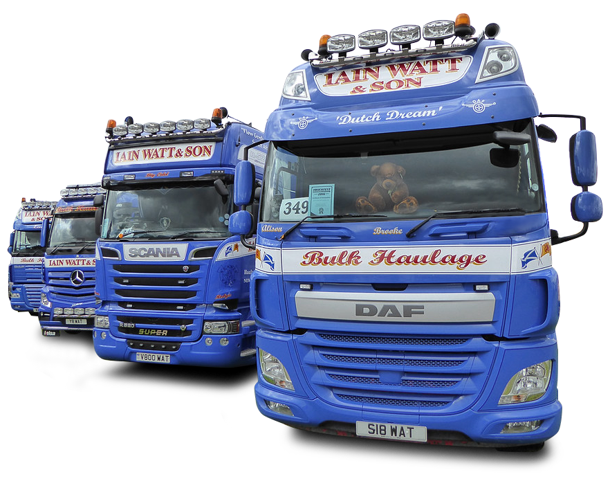 Iain Watt Haulage Trucks