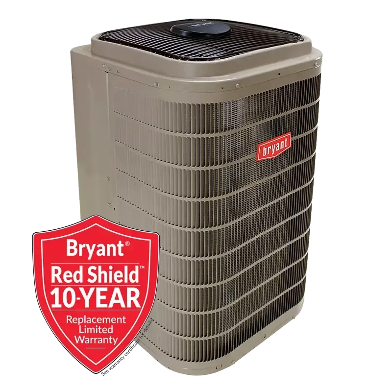 A bryant air conditioner has a 10 year replacement warranty