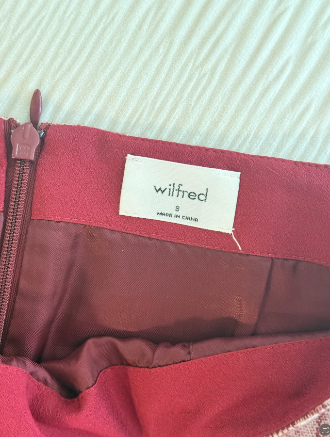 Plaid Mini Skirt by Wilfred
