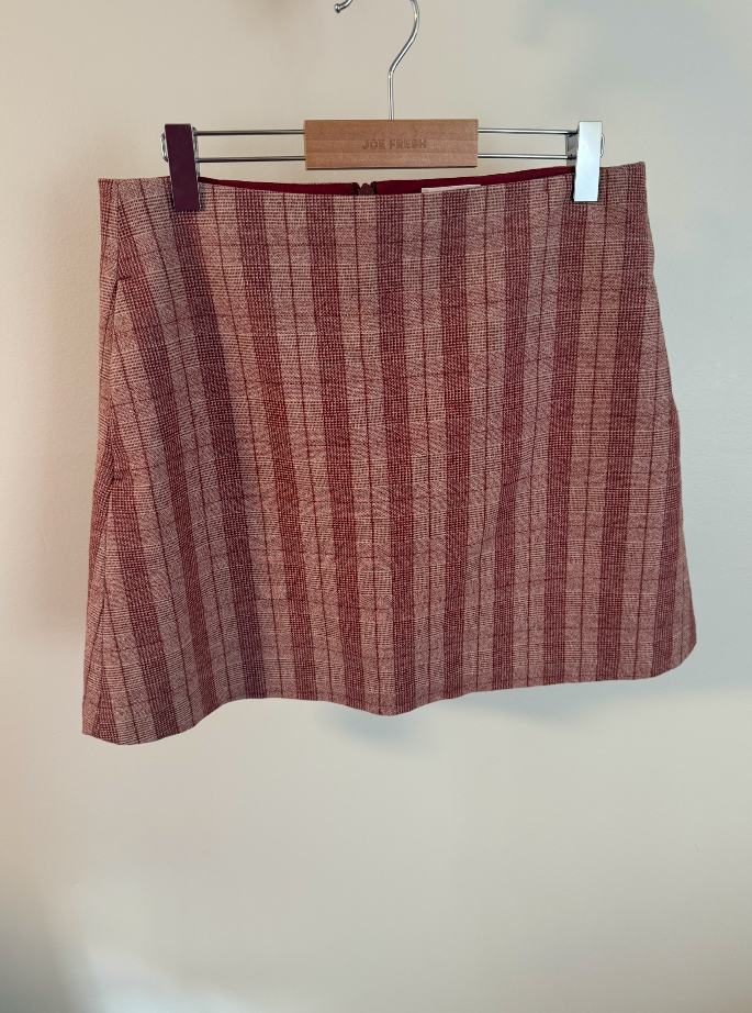 Plaid Mini Skirt by Wilfred