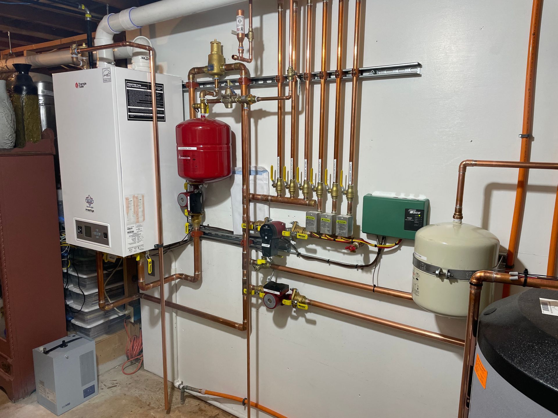 new construction radiant heat