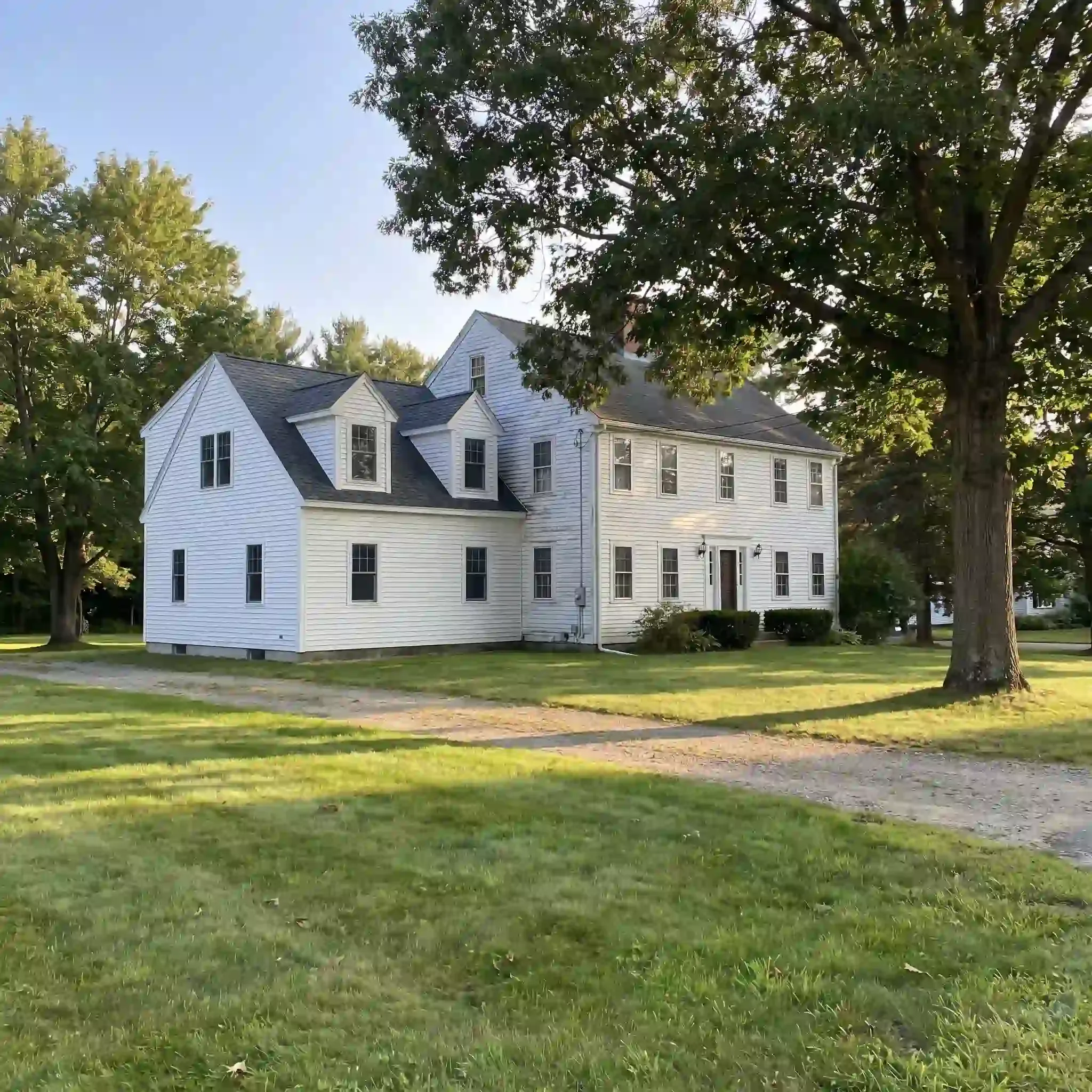 Before and after second floor addition Cumberland ME