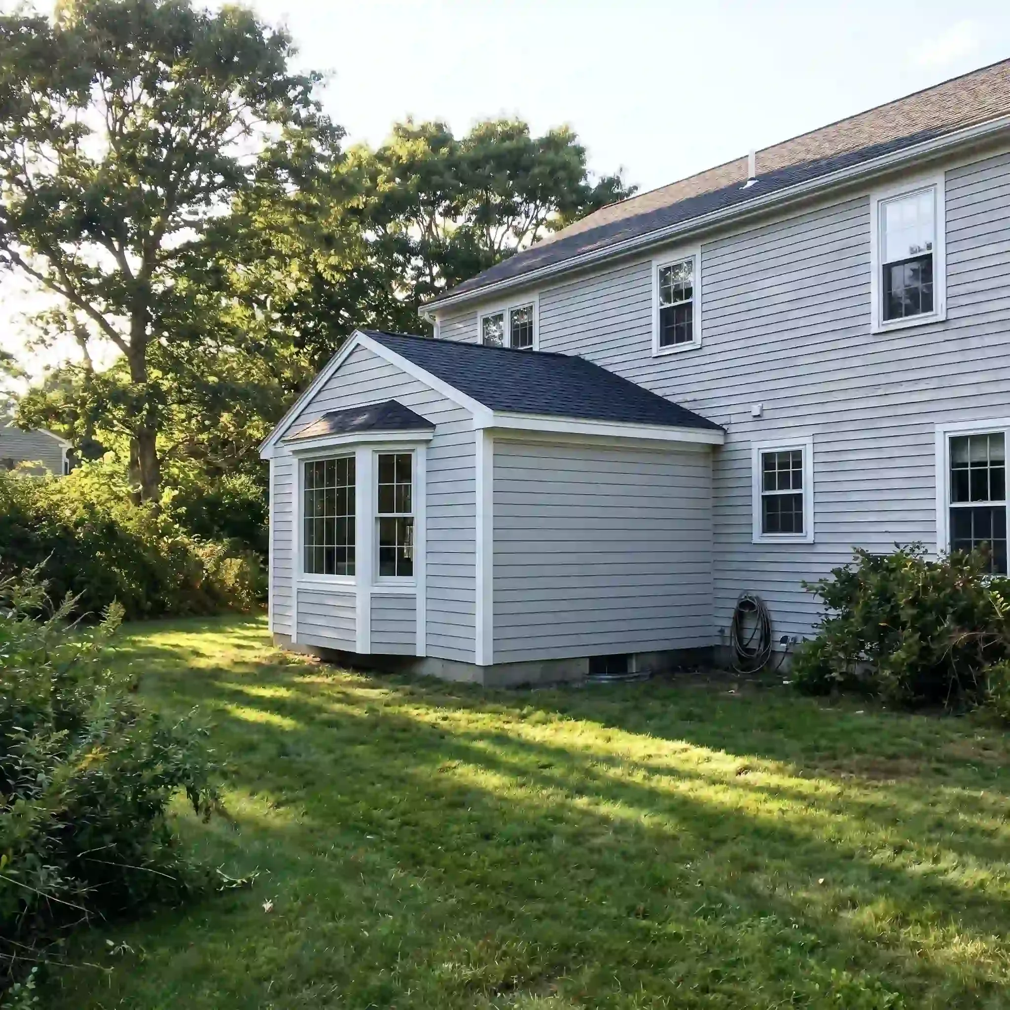 Before and after addition Falmouth ME