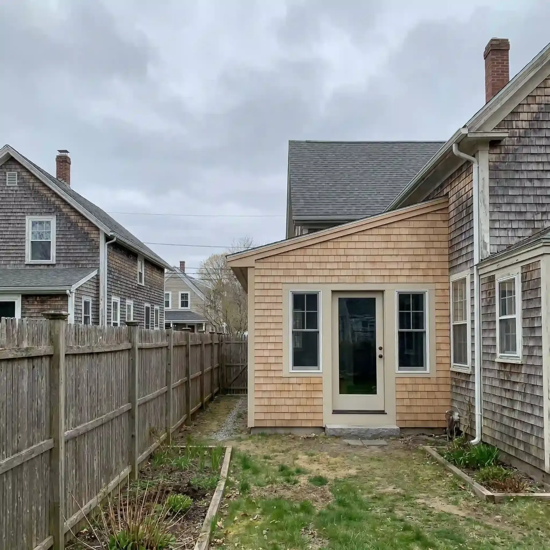 Before and after addition Freeport ME