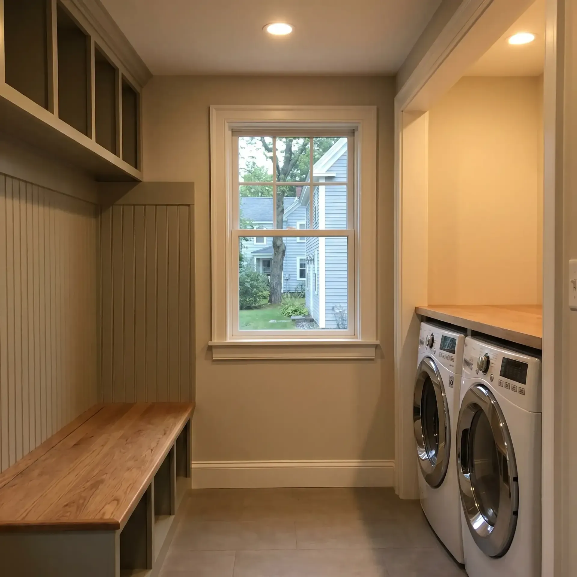 Before and after addition Freeport ME