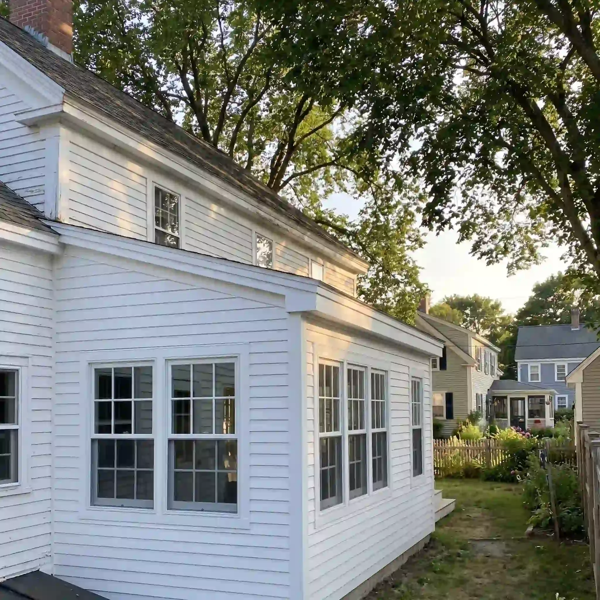 Before and after addition historic home Kennebunk ME Before and after addition historic home Kennebunk ME