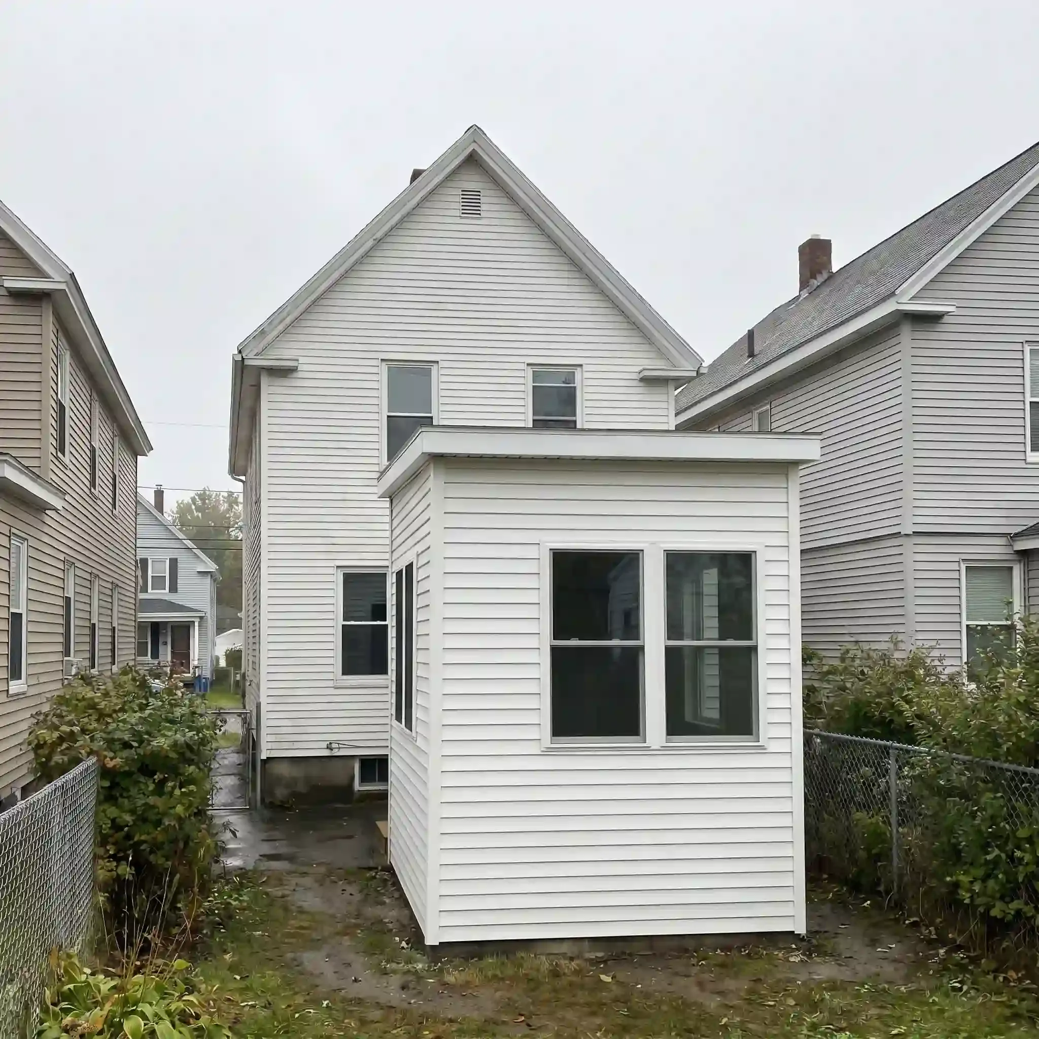 Before and after addition Sanford ME