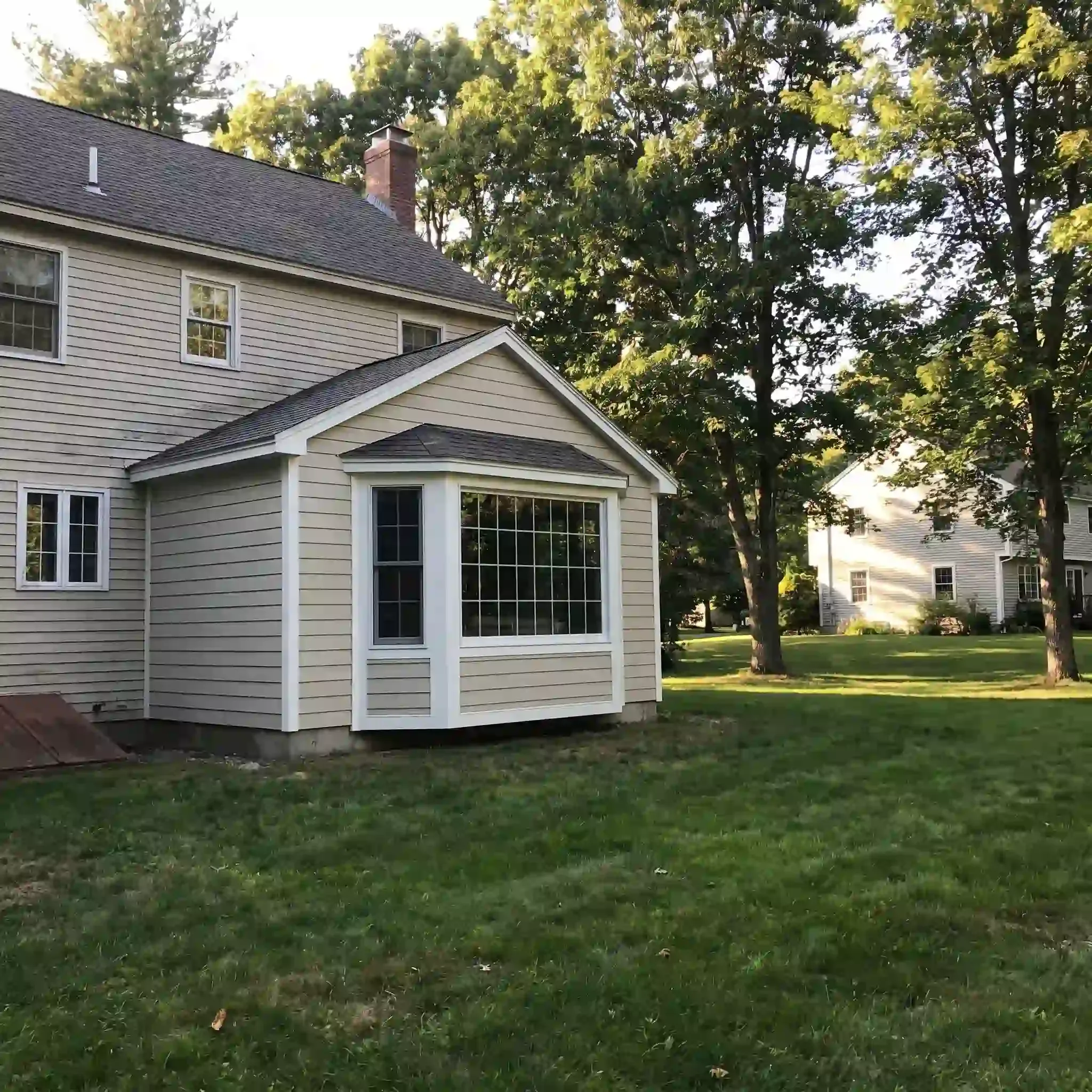 Before and after kitchen addition Windham ME