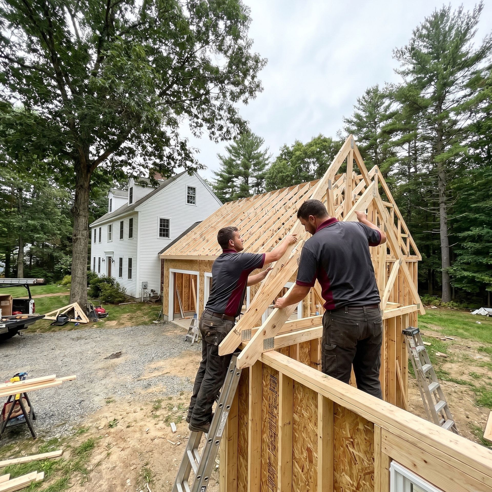 Garage builder Cumberland ME Legacy Construction