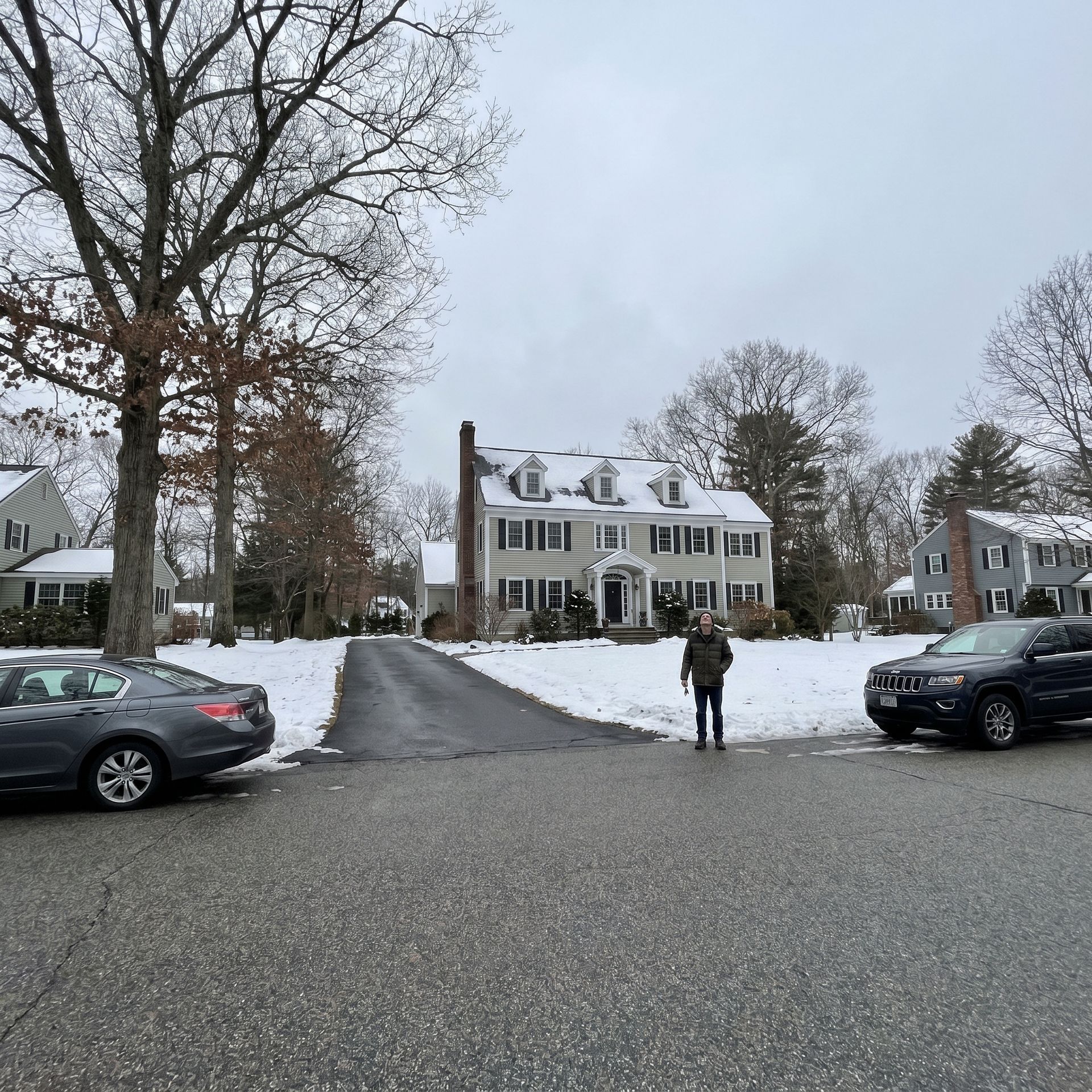 Falmouth home missing attached garage