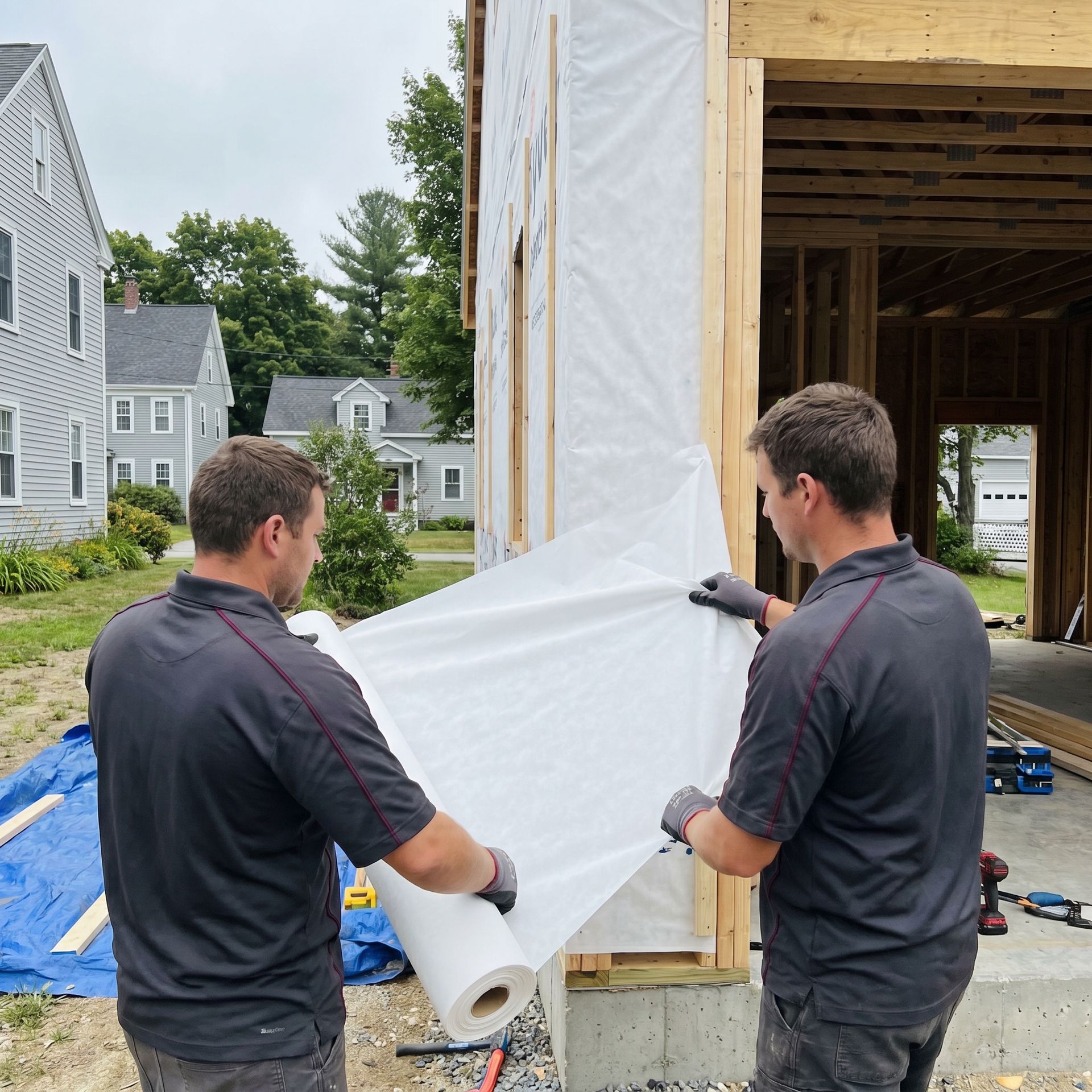 Garage builder Freeport ME Legacy Construction