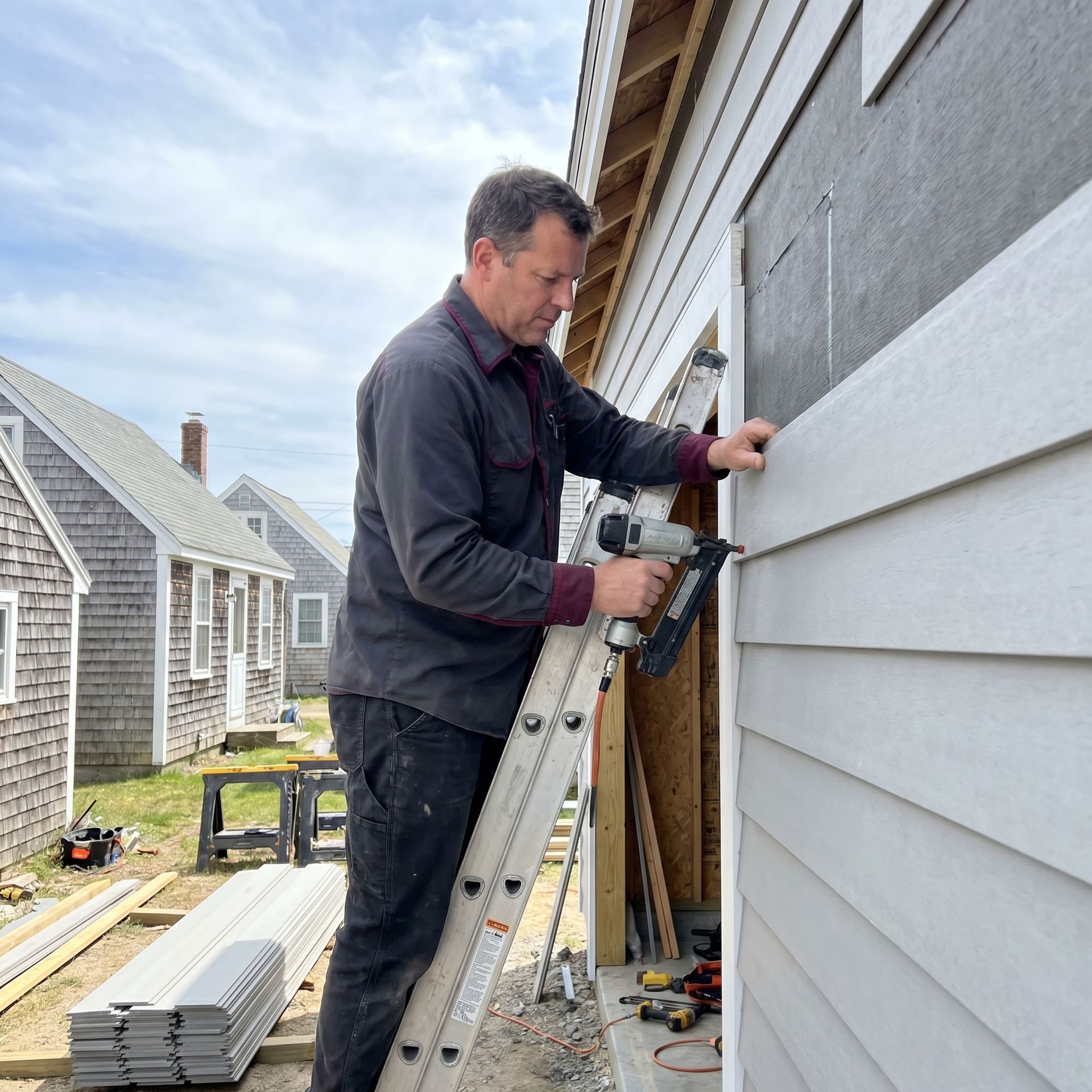 Garage builder Old Orchard Beach ME Legacy Construction