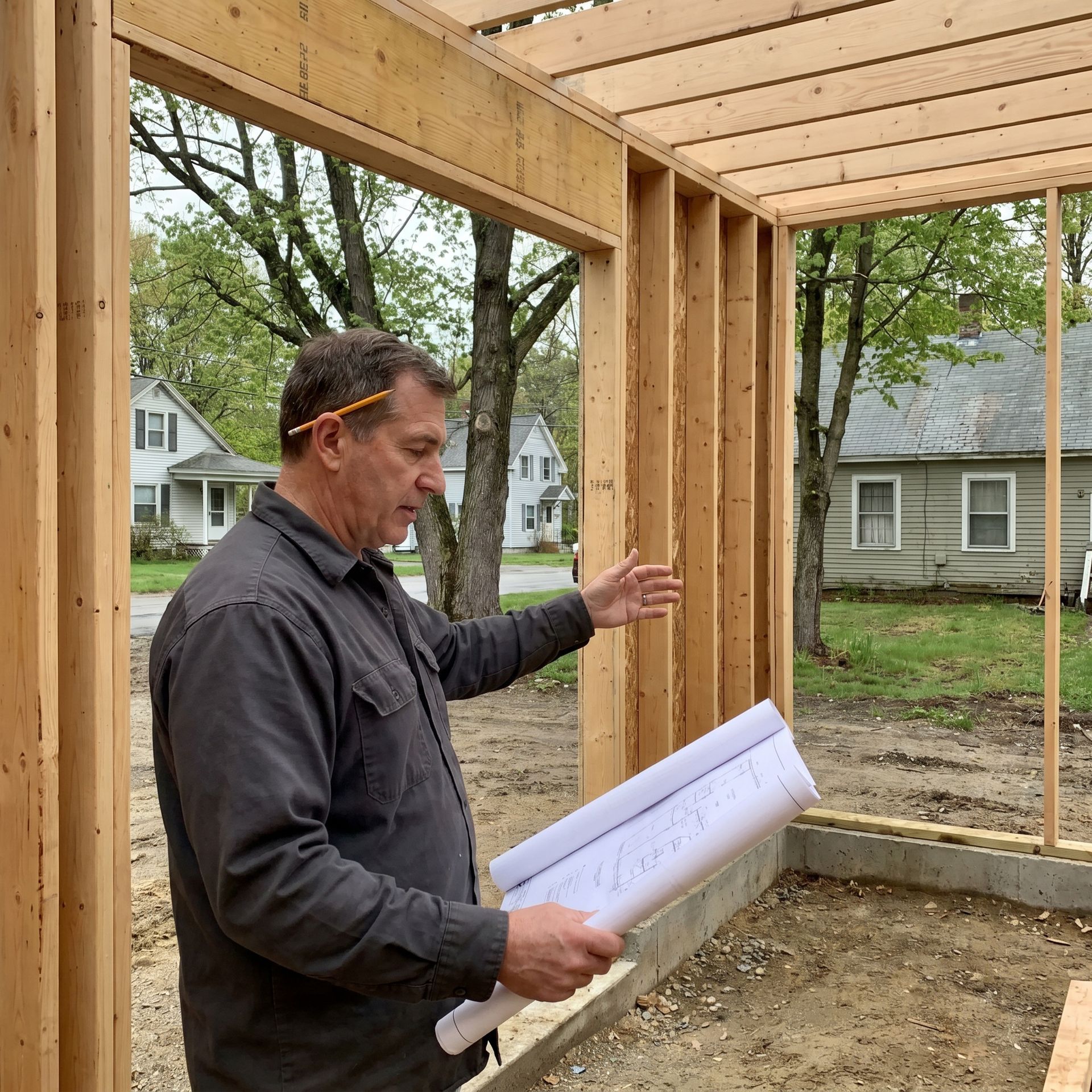 Garage builder Sanford ME Legacy Construction
