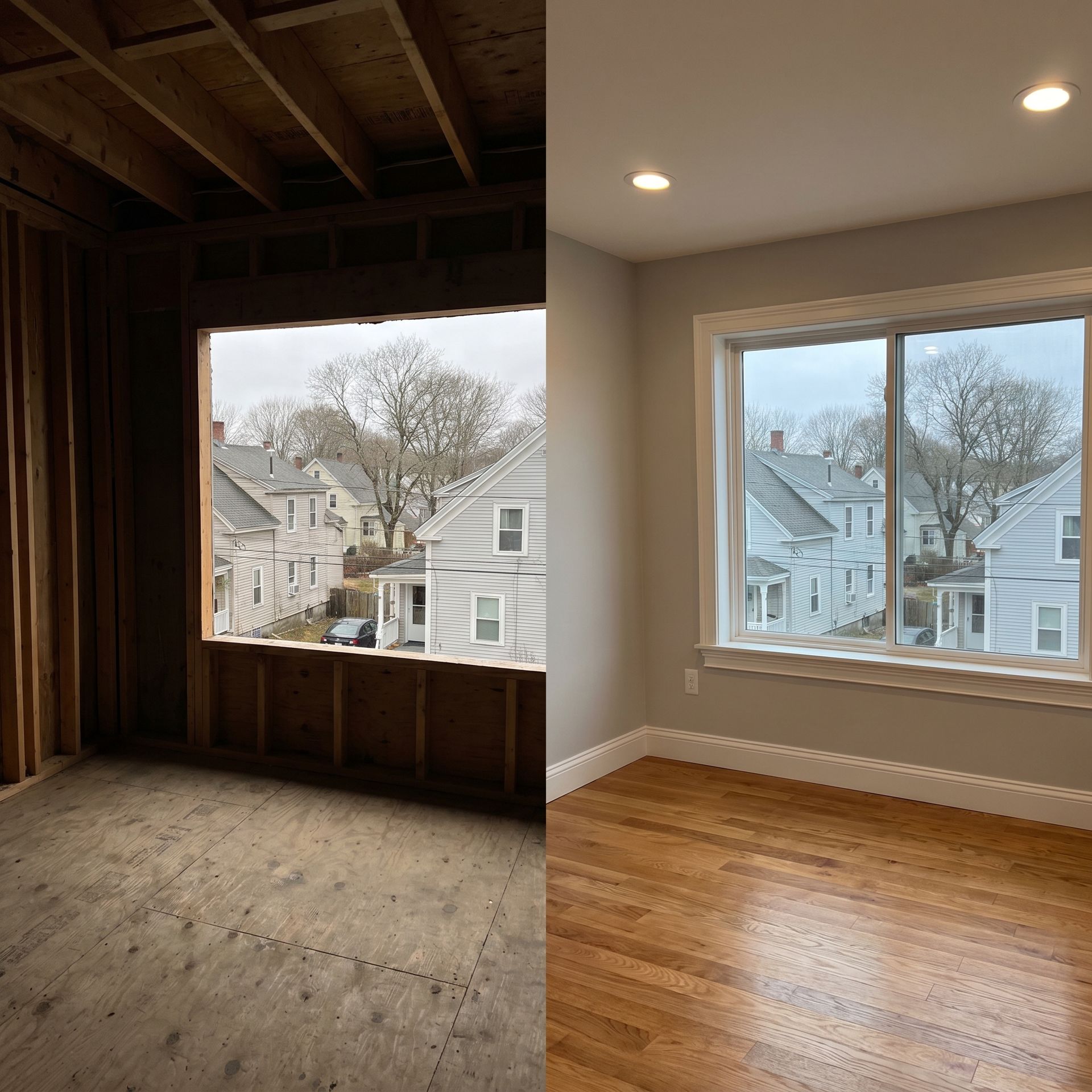 Before and after general contracting Biddeford ME