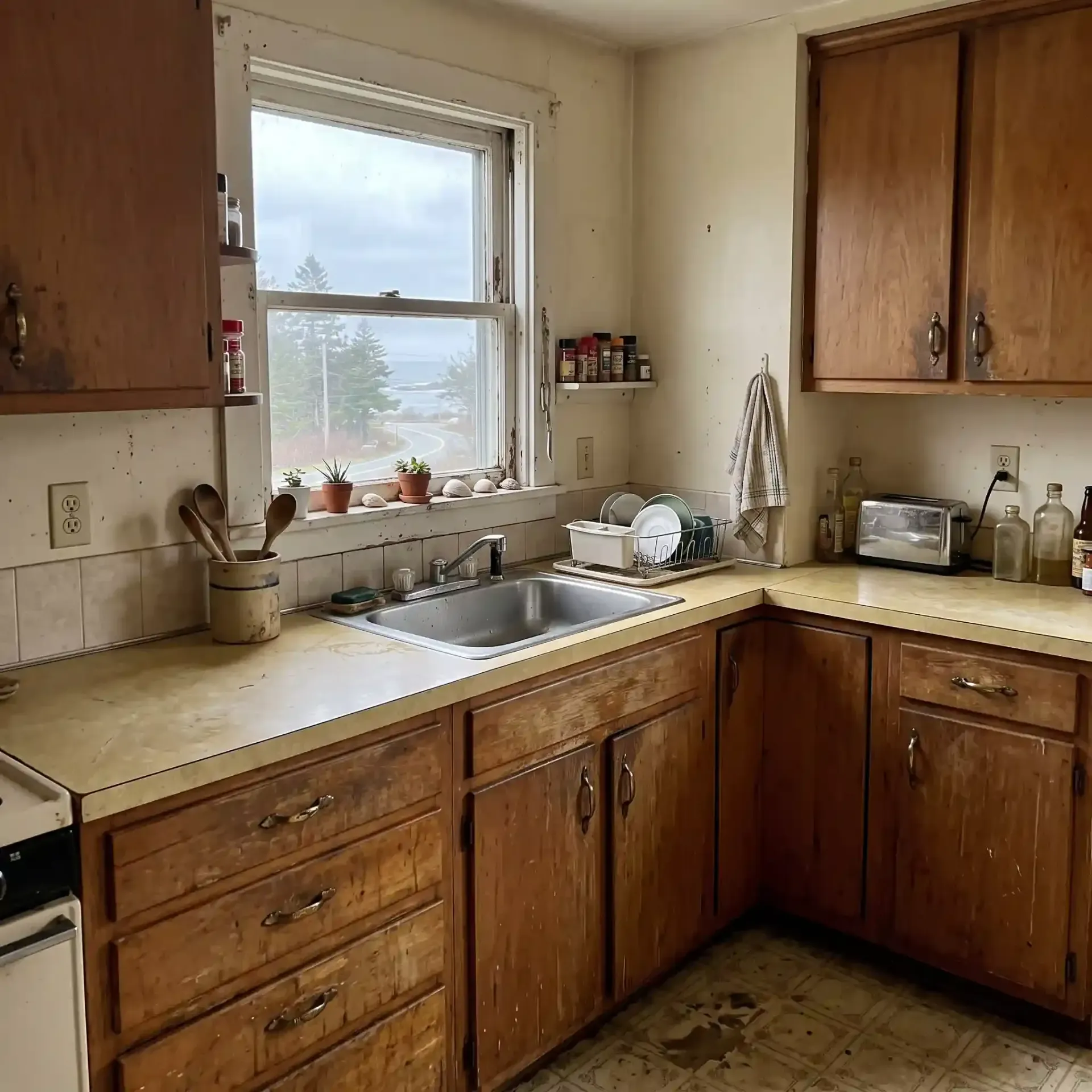 Cape Elizabeth homeowner reviewing contractor estimates Cape Elizabeth homeowner reviewing contractor estimates
