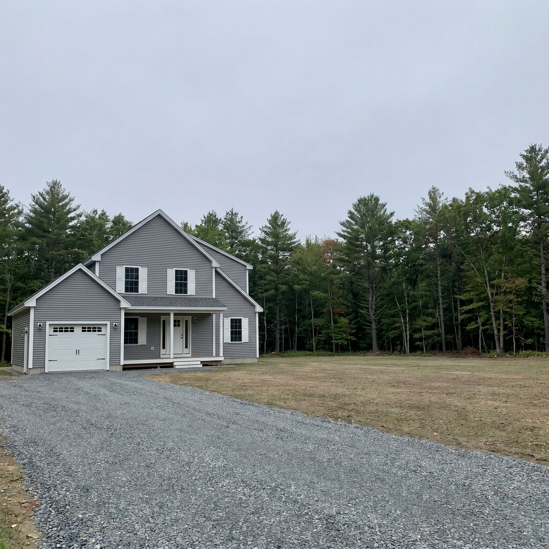 Finished home Lyman ME Legacy Construction