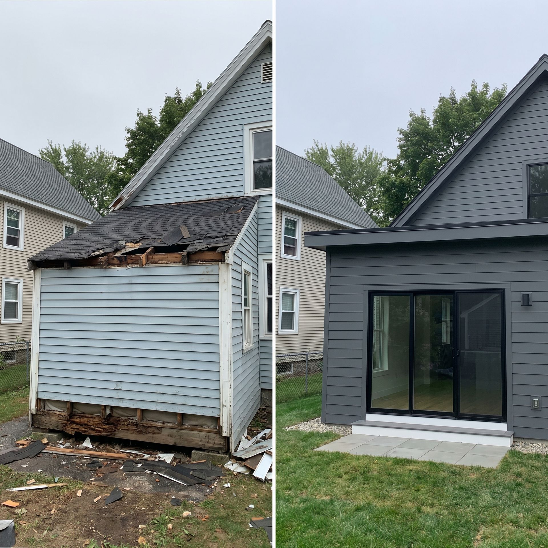 Before and after urban addition South Portland ME Before and after urban addition South Portland ME