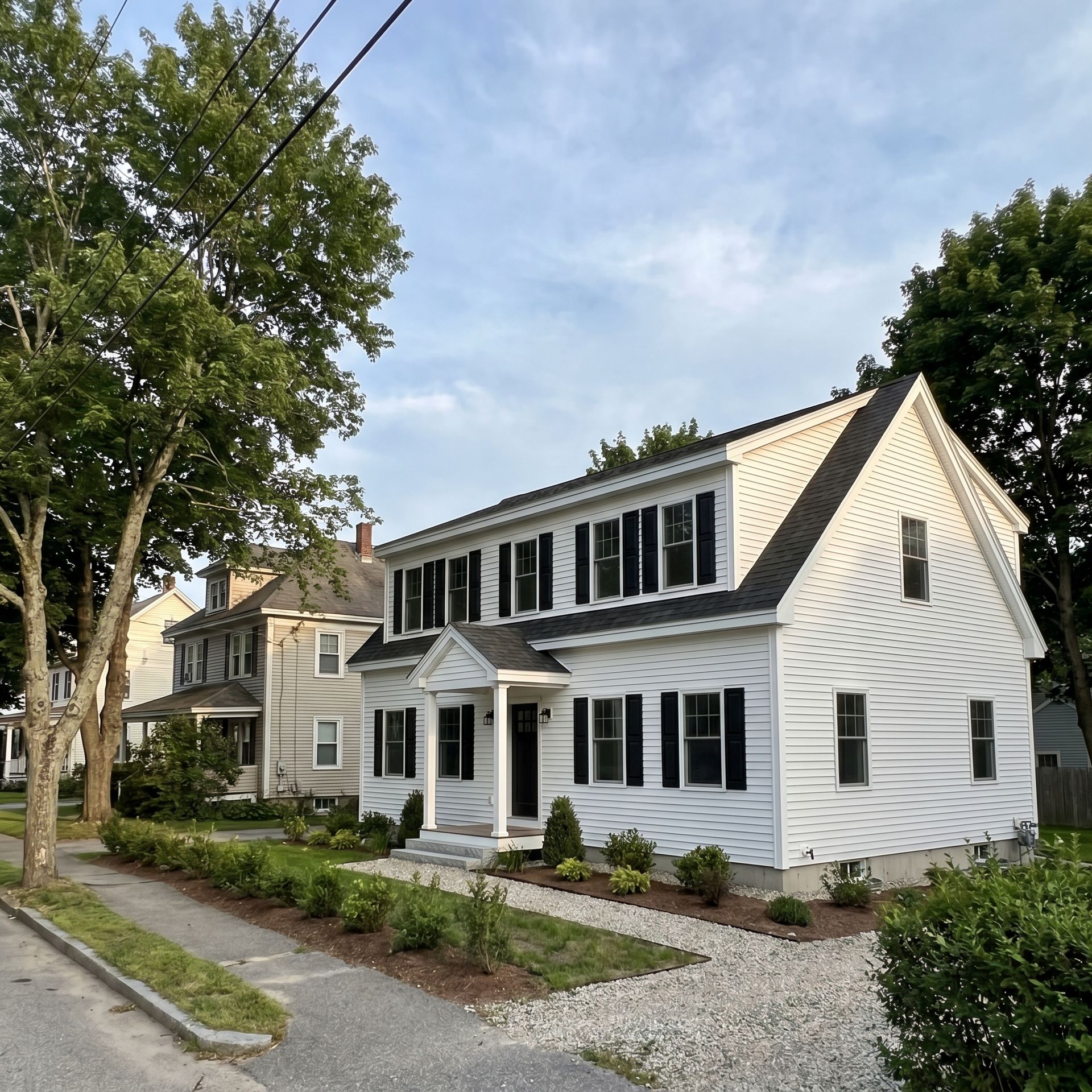 Finished custom home from plans Biddeford ME Legacy Construction