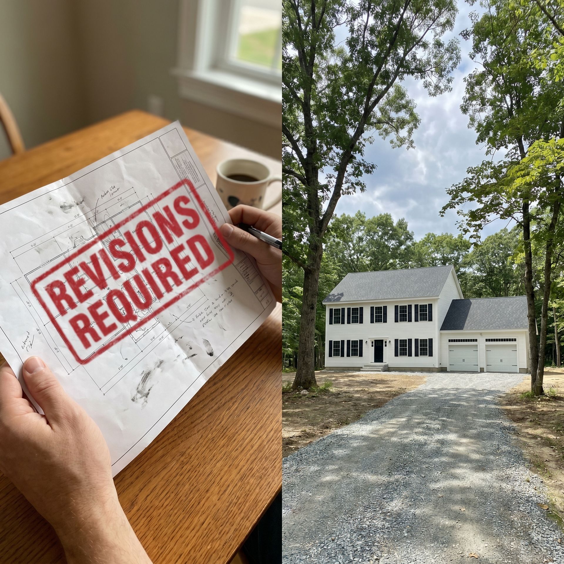 Before and after custom home plans Cumberland ME Before and after custom home plans Cumberland ME