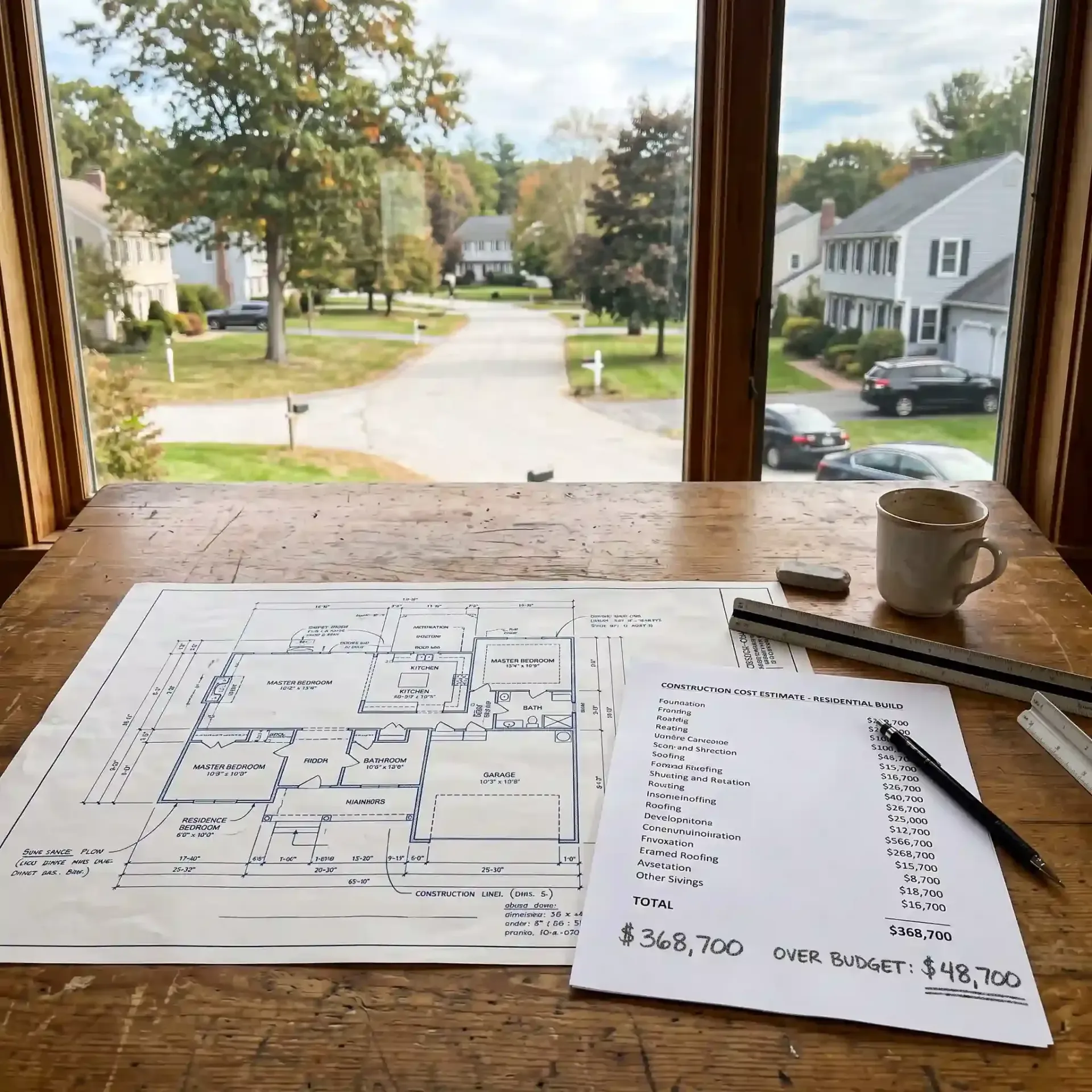 Cumberland homeowner with over-budget plans Cumberland homeowner with over-budget plans