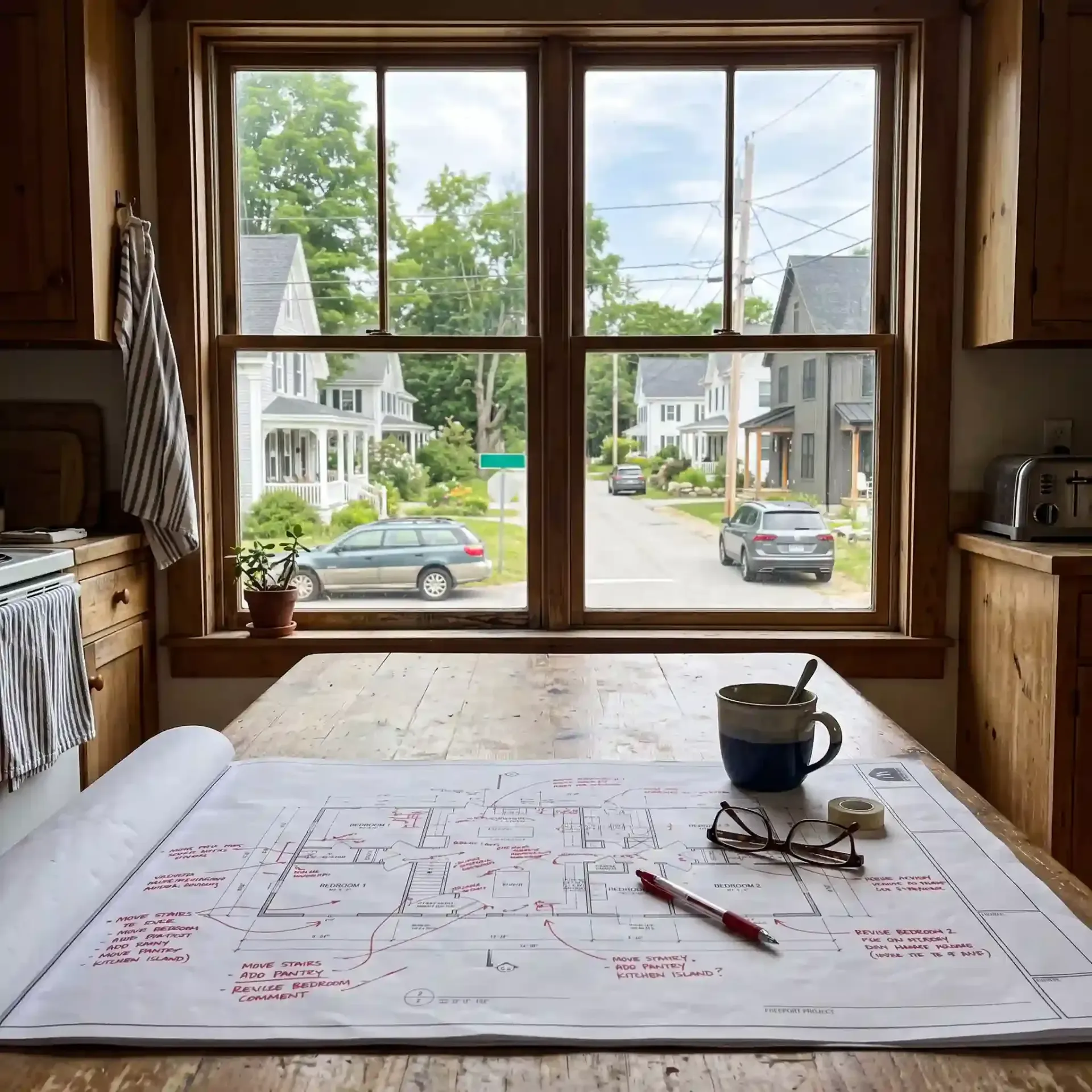 Freeport homeowner with plans requiring too many revisions