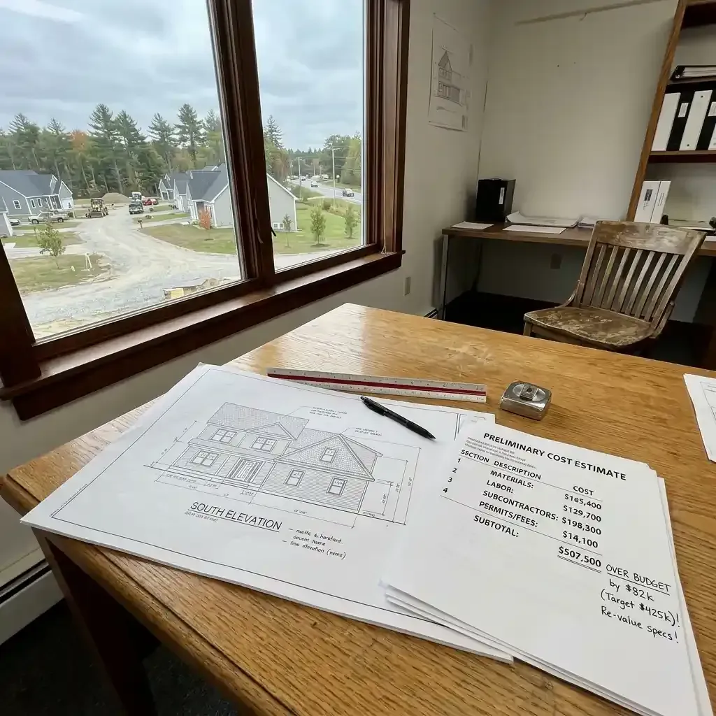 Gray homeowner with plans that went over budget Gray homeowner with plans that went over budget