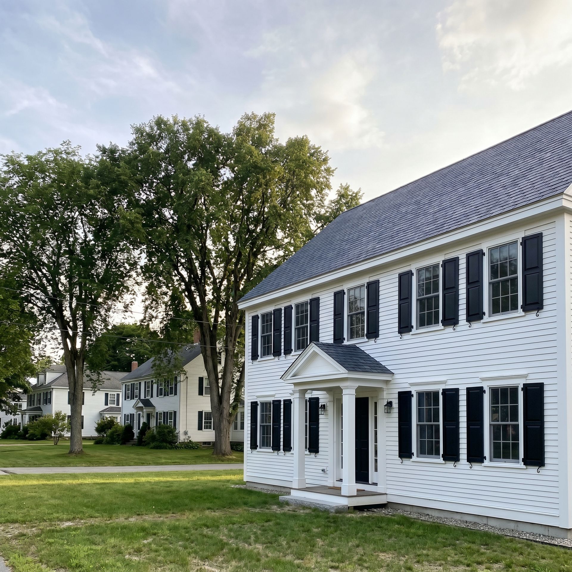 Finished historic home from custom plans Kennebunk ME Legacy Finished historic home from custom plans Kennebunk ME Legacy