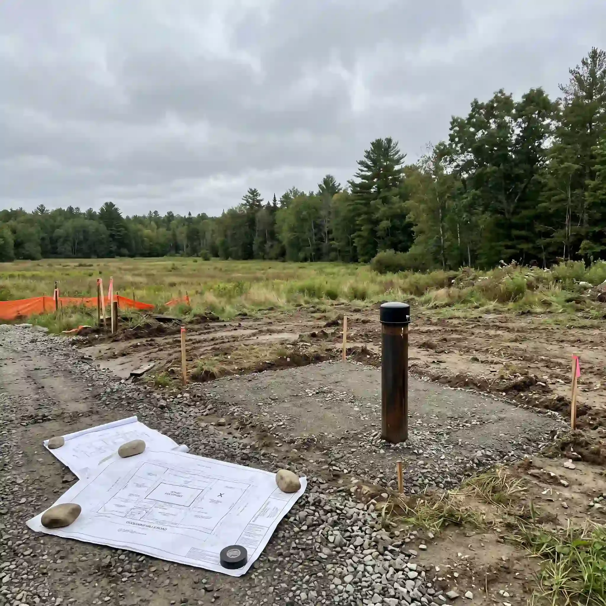 Lyman homeowner with plans that missed the well location Lyman homeowner with plans that missed the well location