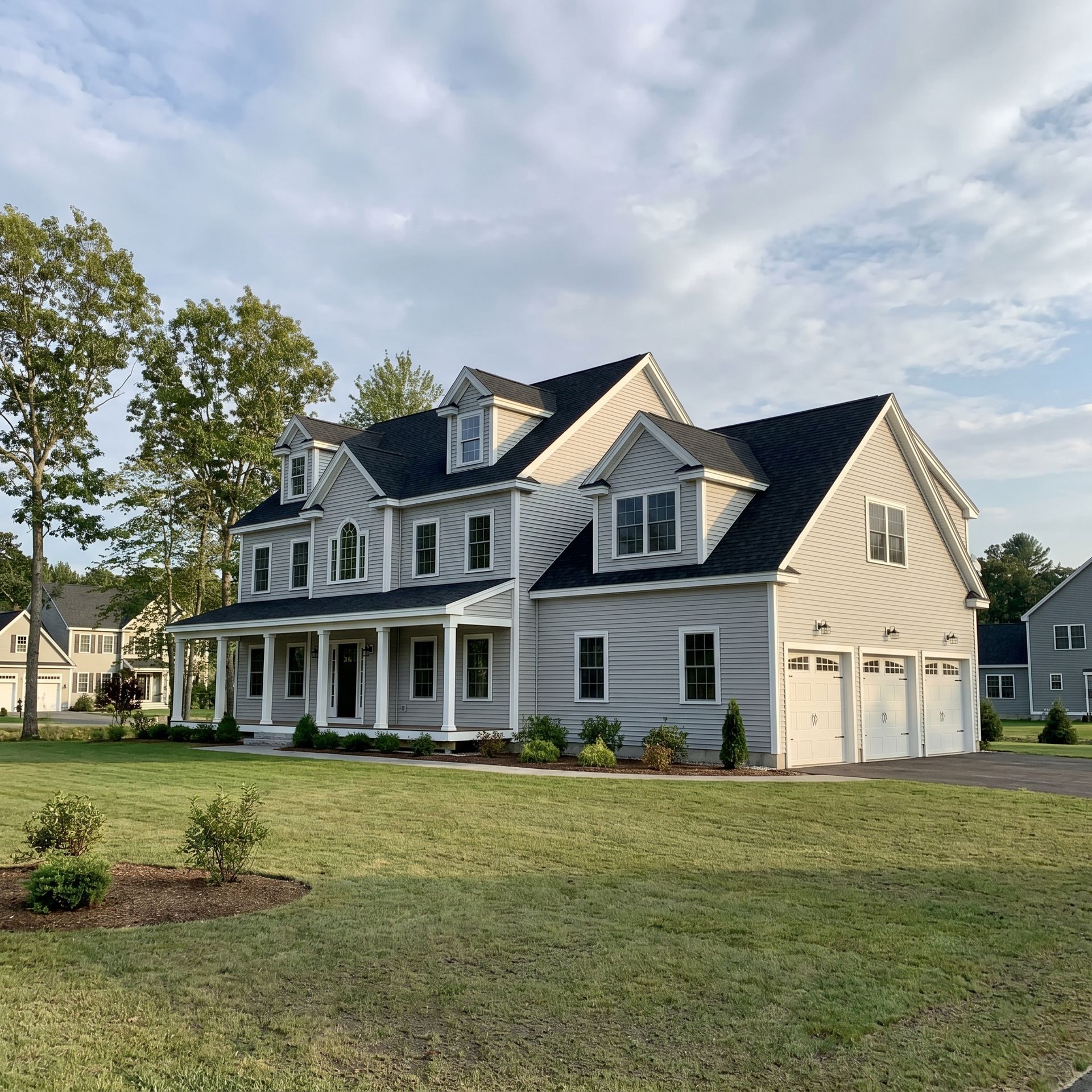 Large custom home from plans Scarborough ME Legacy Construction Large custom home from plans Scarborough ME Legacy Construction