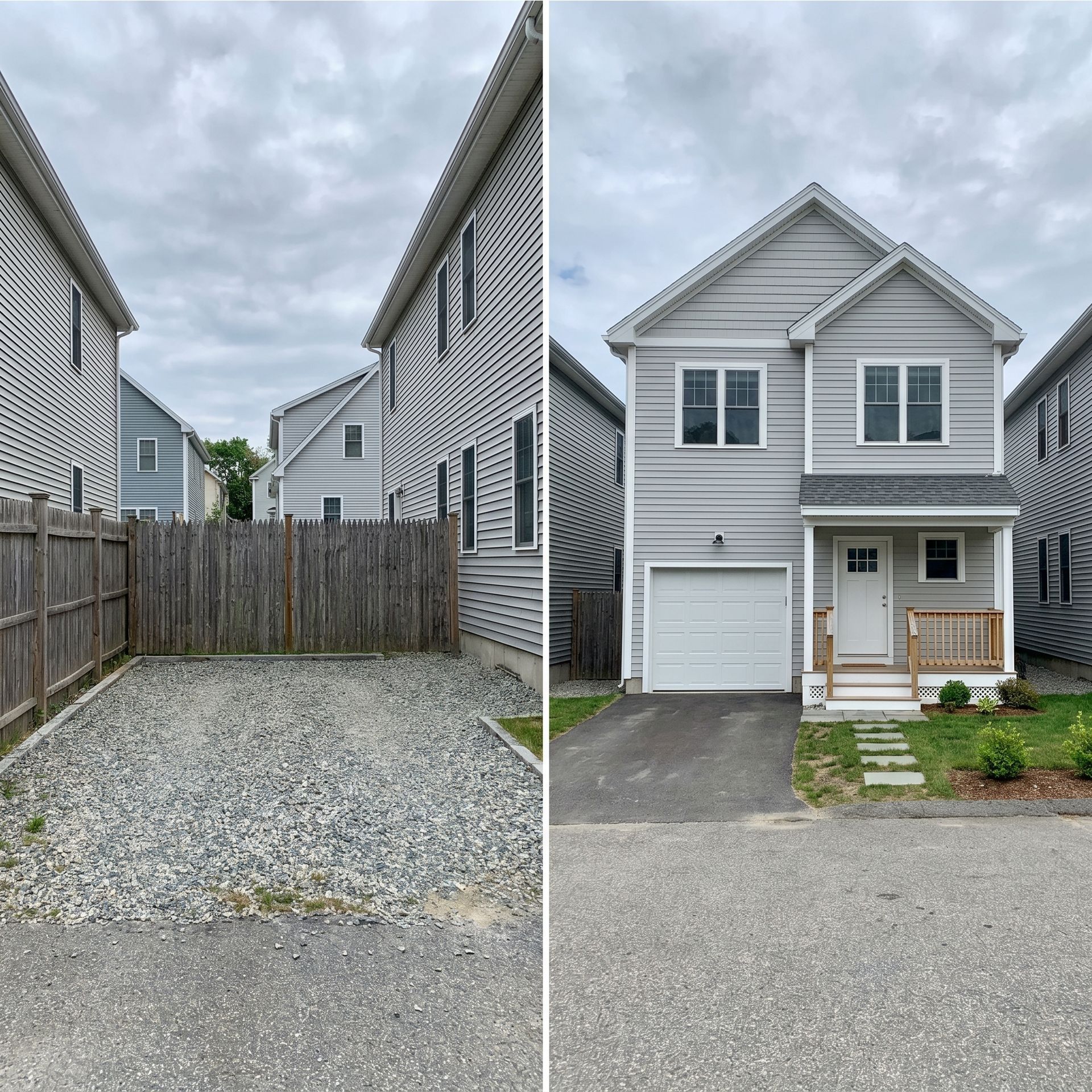 Before and after plans to urban home South Portland ME Before and after plans to urban home South Portland ME