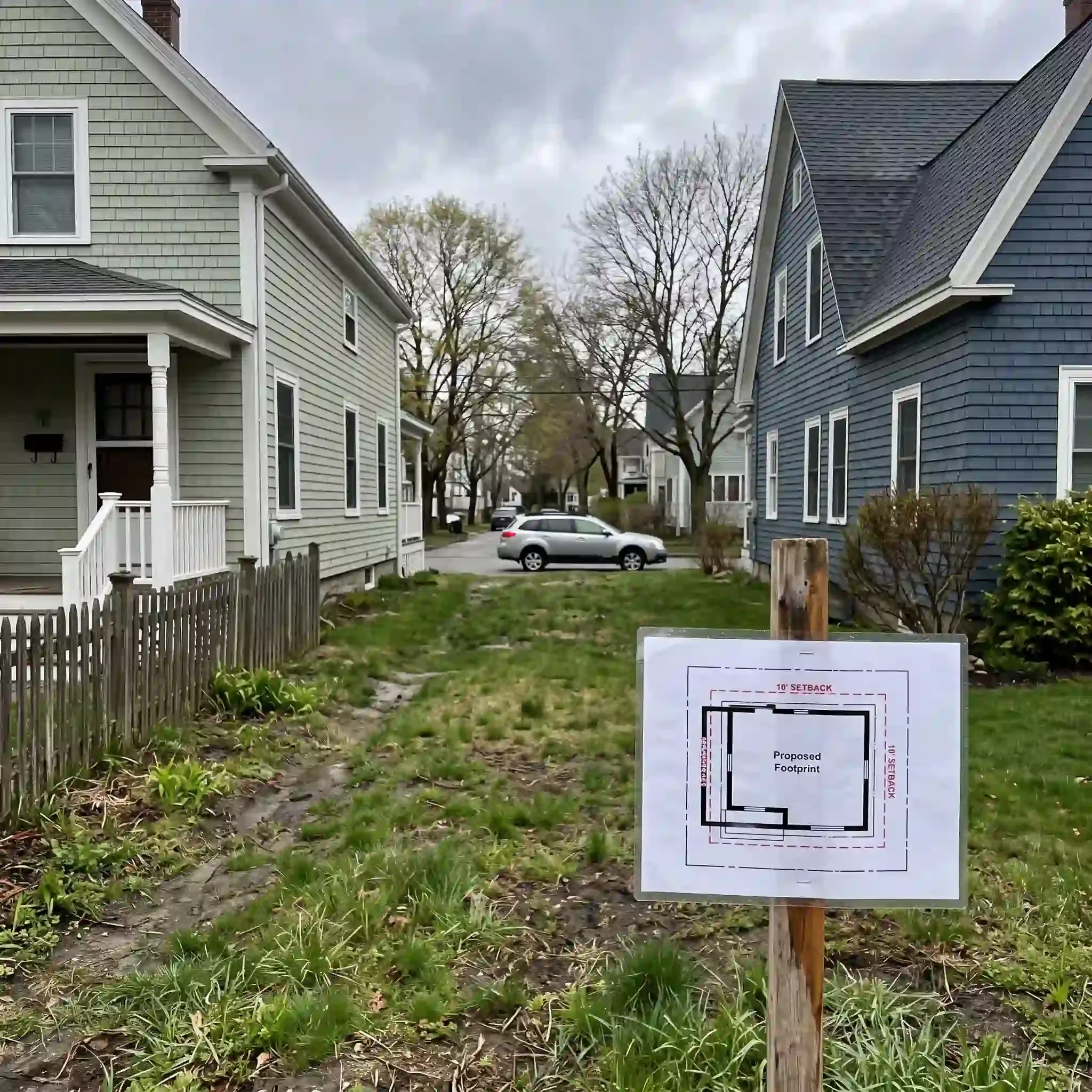 South Portland homeowner with plans that violated setbacks South Portland homeowner with plans that violated setbacks