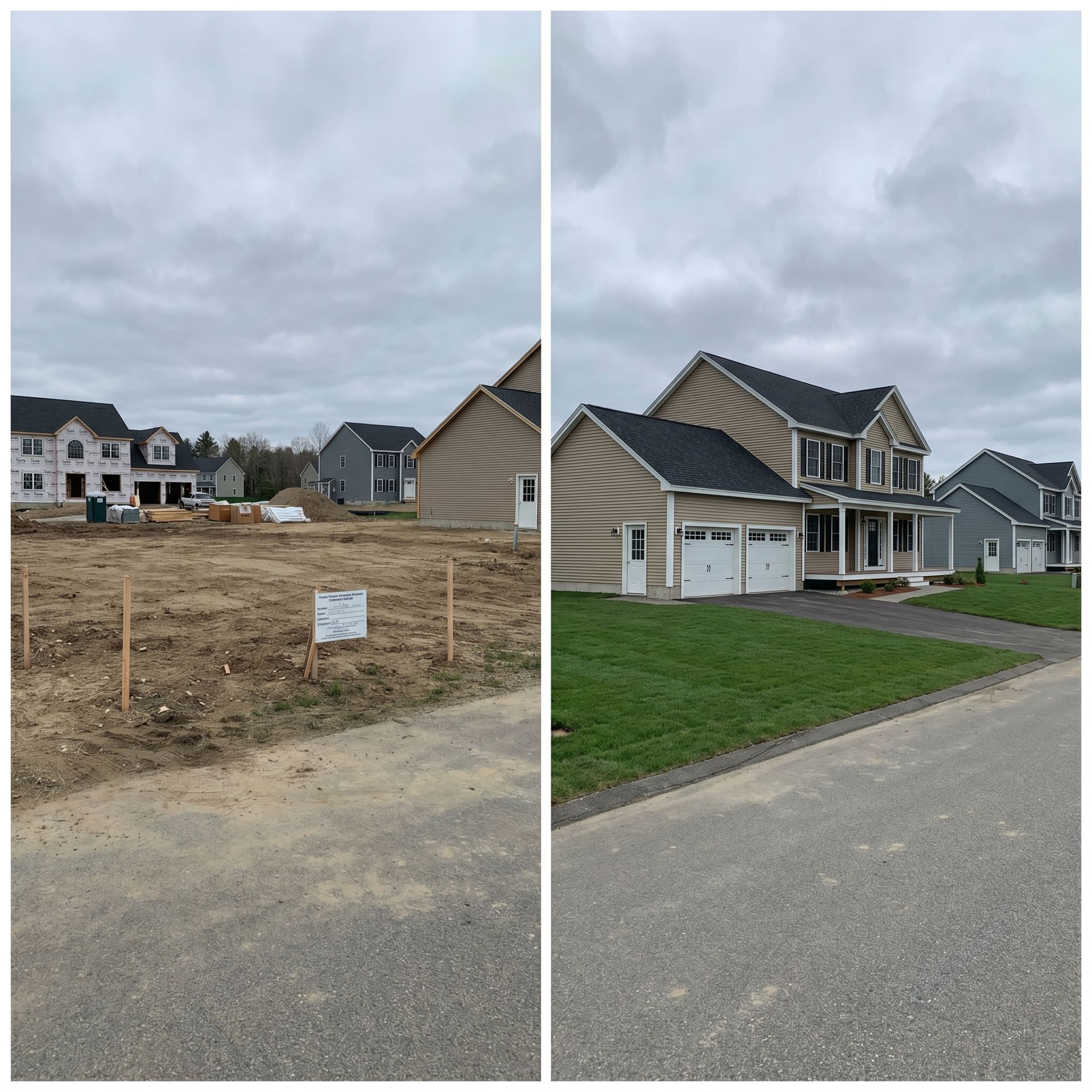 Before and after plans to home Windham ME Before and after plans to home Windham ME