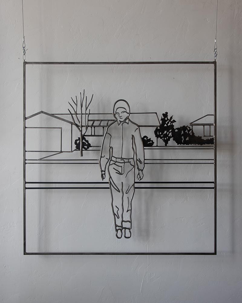John - Wall Hanging Sculpture