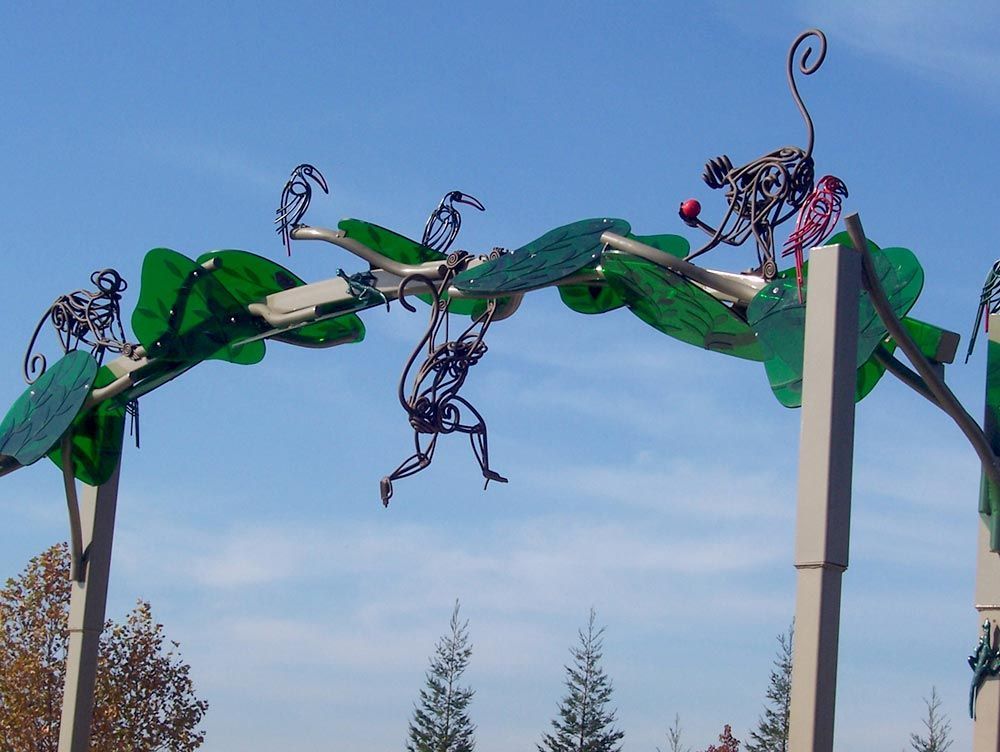 Monkey Business Public Art Sculpture