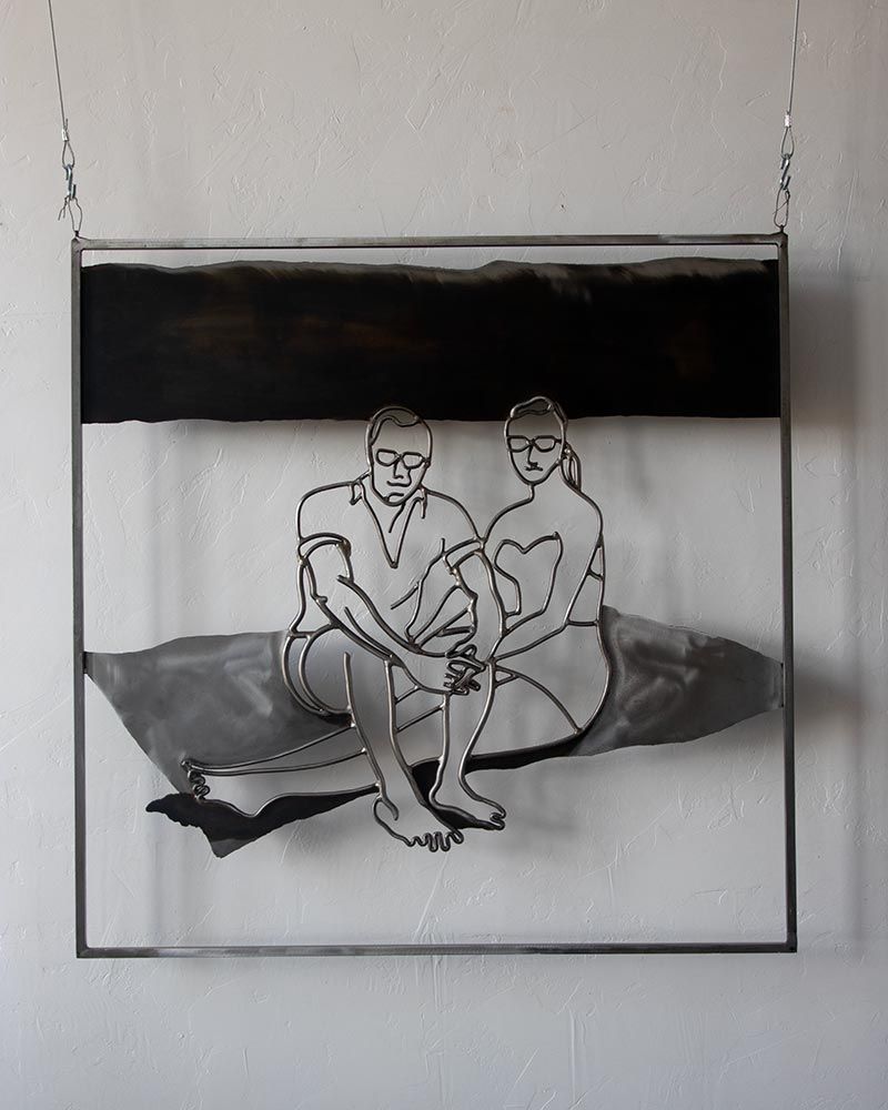Raft of Medusa - Wall Hanging Sculpture