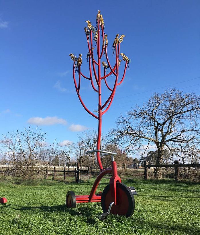 Migratory Birds sculpture