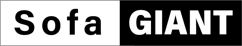 Black-and-white text logo reading “Sofa GIANT”