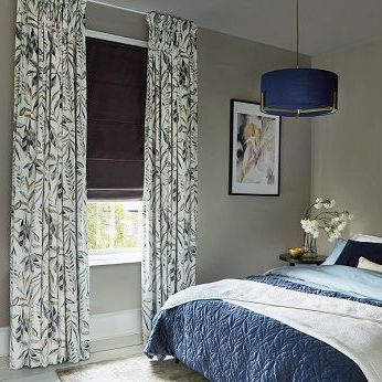 Blackout blind for a bedroom