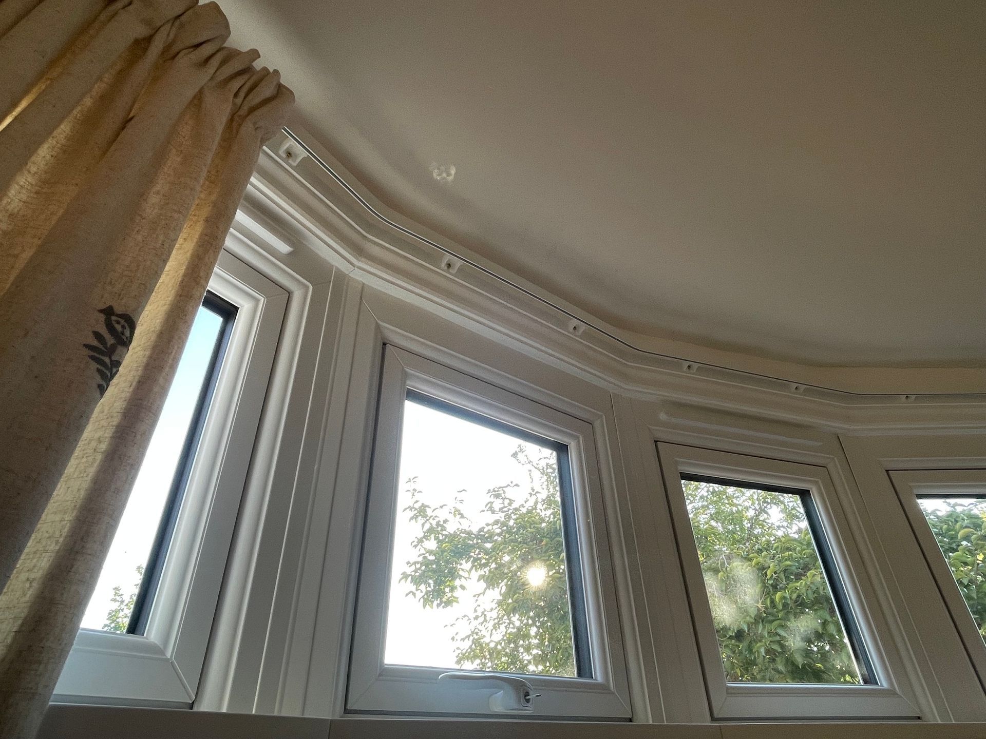 Supplied & Fitted window tracking for a bow bay window Milton Keynes