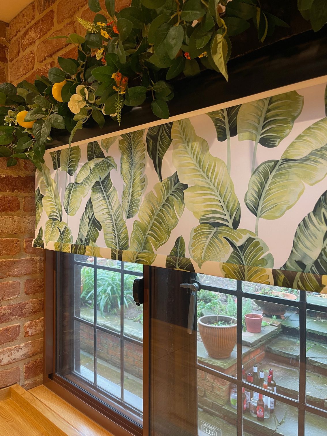 Roller Blind in a cassette, ideal for the kitchen